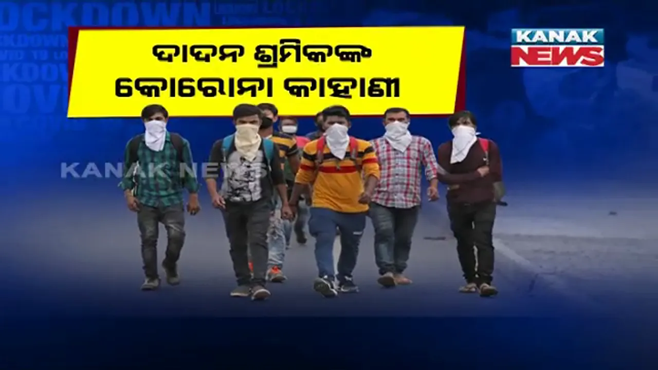  ଦାଦନ ଶ୍ରମିକଙ୍କ କରୋନା କାହାଣୀ । ଟାଣ ଖରାରେ ଶହ ଶହ କିଲୋମିଟର ଚାଲି ଶ୍ରମିକଙ୍କ ଘର ବାହୁଡା । ମୋଟୁ ସୀମା ଦେଇ ହାଇଦ୍ରାବାଦରୁ ମାଲକାନଗିରି ସୀମାରେ ପହଂଚିଲେ ଅନେକ ଶ୍ରମିକ