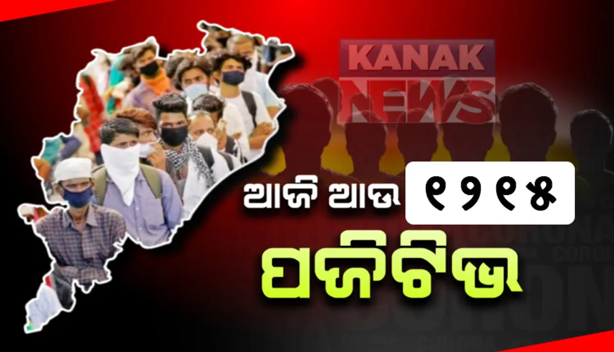  ରାଜ୍ୟରେ ସଂକ୍ରମଣ ହାର ବୃଦ୍ଧି । ୨୪ ଘଣ୍ଟାରେ ୧୨୧୫ ପଜିଟିଭ୍ ଚିହ୍ନଟ । କ୍ୱାରେଣ୍ଟାଇନ ସେଣ୍ଟରରୁ ୭୫୩, ସ୍ଥାନୀୟ ଅଞ୍ଚଳୁ ୪୬୨ ଆକ୍ରାନ୍ତ