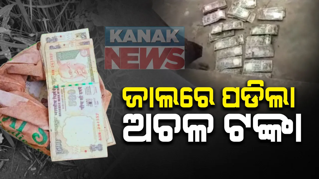  ମାଛ ଜାଲରେ ପଡ଼ିଲା ଟଙ୍କା ଭର୍ତ୍ତି ବ୍ୟାଗ୍‌ : ୩୦ ଲକ୍ଷ ଟଙ୍କାର ପୁରୁଣା ୫ ଶହ ଟଙ୍କିଆ ବିଡ଼ା, ୩ ବର୍ଷ ତଳର ଅଚଳନ୍ତି ପୁରୁଣା ନୋଟ୍‌କୁ ନେଇ ବଢିଲା ଦ୍ୱନ୍ଦ୍ୱ