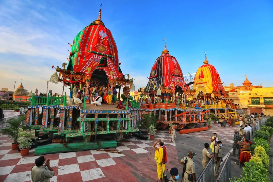  ରଥଯାତ୍ରାକୁ ନେଇ ଆରମ୍ଭ ହେଲା ଶ୍ରେୟ ରାଜନୀତି? ଟ୍ୱିଟ୍ କରି ସମସ୍ତଙ୍କୁ ଧନ୍ୟବାଦ ଜଣାଇଲେ ମୁଖ୍ୟମନ୍ତ୍ରୀ, ପୁରୀବାସୀଙ୍କୁ କେନ୍ଦ୍ରମନ୍ତ୍ରୀ ଧର୍ମେନ୍ଦ୍ରଙ୍କ ଧନ୍ୟବାଦ । କଂଗ୍ରେସ କହିଲା, ରଥଯାତ୍ରା ପାଇଁ ବିଜେପି ଓ ବିଜେଡିର ଆରମ୍ଭରୁ ନଥିଲା ଆନ୍ତରିକତା ।
