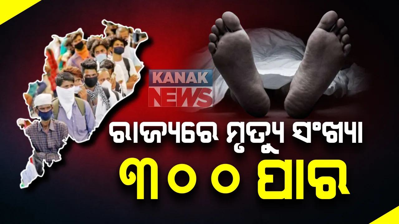  ଆଜି ଆଉ ୯ ଜୀବନ ନେଲା କରୋନା: ଗଞ୍ଜାମରୁ ସର୍ବାଧିକ ୪, ରାୟଗଡ଼ାରୁ ୨, ଅନୁଗୁଳ, ବାଲେଶ୍ୱର ଓ ଖୋର୍ଦ୍ଧାରୁ ଜଣେ ଲେଖାଏଁ ଆକ୍ରାନ୍ତଙ୍କ ମୃତ୍ୟୁ; ରାଜ୍ୟରେ ମୋଟ କରୋନା ମୃତ୍ୟୁ ସଂଖ୍ୟା ୩୦୫କୁ ବୃଦ୍ଧି