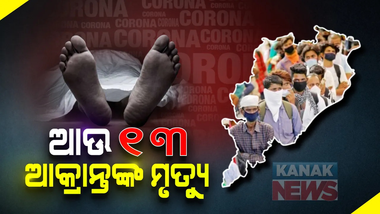  ରାଜ୍ୟରେ ବଢୁଛି ‘କରୋନା’ର କାୟା । ଗତ ୨୪ ଘଂଟାରେ ୩ ହାଜର ୩୭୧ ଆକ୍ରାନ୍ତ, ୧୩ ମୃତ । ସୁନ୍ଦରଗଡ-ସମ୍ବଲପୁରରୁ ୩ଜଣ ଲେଖାଏଁ , କଟକ-ଗଂଜାମରୁ ୨ ଜଣ ଲେଖାଏଁ ଆକ୍ରାନ୍ତଙ୍କ ମୃତ୍ୟୁ
