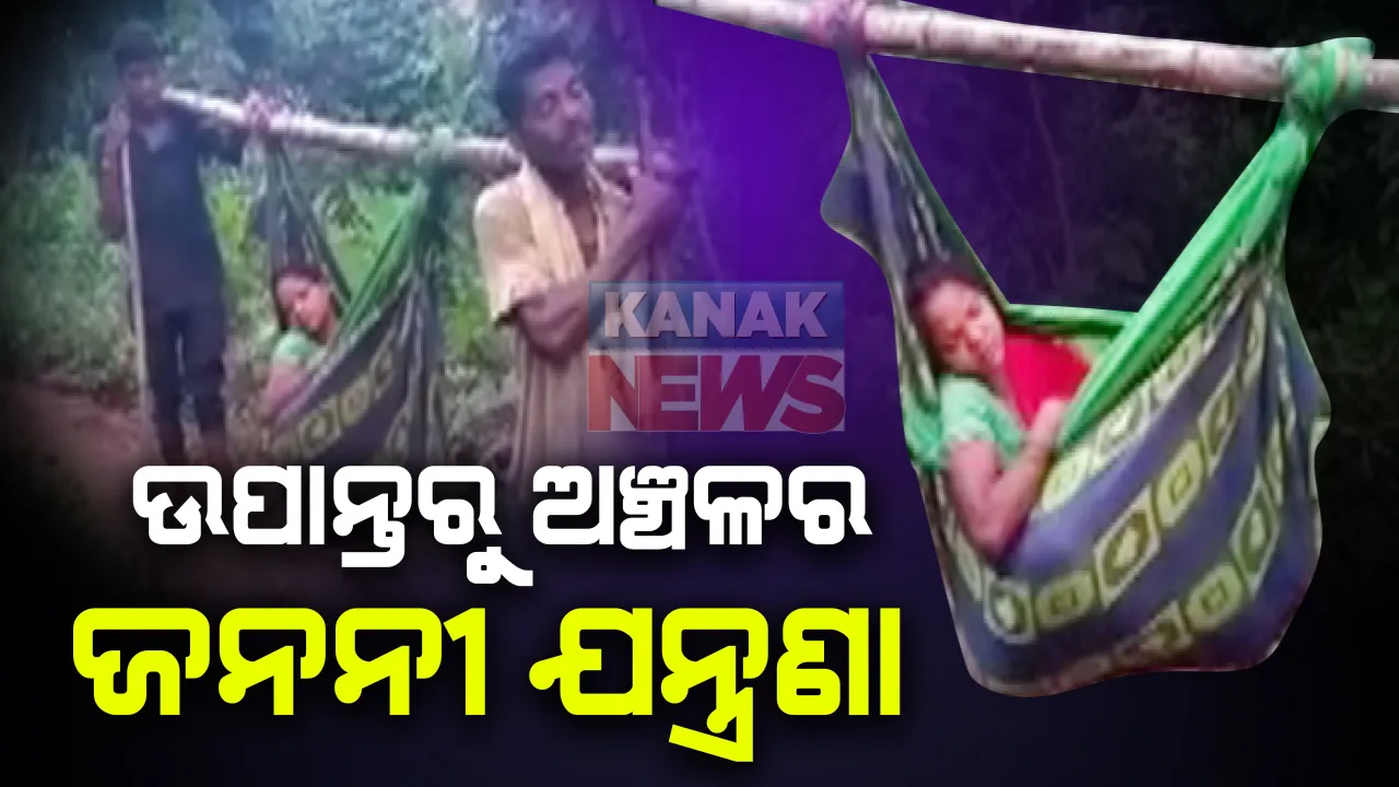  ପୁଣି ସାମ୍ନାକୁ ଆସିଲା ଜନନୀ ଯନ୍ତ୍ରଣାର ଚିତ୍ର । ଗାଁରେ ପହଂଚିପାରିଲା ନାହିଁ ଆମ୍ବୁଲାନ୍ସ, ବେଡସିଟ୍ ମେଡିକାଲ ଗଲେ ମହିଳା