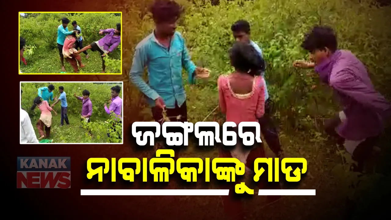  ପ୍ରେମିକକୁ ଭେଟିବାରୁ ନାବାଳିକାକୁ ପିଟିଲେ ଭାଇ ଓ ସାଙ୍ଗ । ଜରିମାନା ପାଇଁ ପ୍ରେମିକ ସାଜିଲା ଦାଦନ....ନବରଙ୍ଗପୁରରୁ ଆସିଲା ଅମାନବୀୟ ଅତ୍ୟାଚାର ଦୃଶ୍ୟ