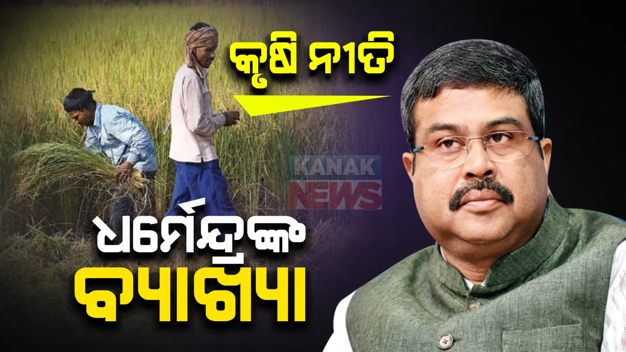  ମୋଦୀ ସରକାର ଆଣିଥିବା କୃଷି ସମ୍ପର୍କିତ ୩ଟି ବିଲକୁ ବ୍ୟାଖ୍ୟା କଲେ କେନ୍ଦ୍ରମନ୍ତ୍ରୀ ଧର୍ମେନ୍ଦ୍ର ପ୍ରଧାନ: କହିଲେ, ଉତ୍ପାଦନ, ସଂରକ୍ଷଣ ଓ ବଜାରୀକରଣରେ ହେବ ସହାୟକ; ବନ୍ଦ ହେବ ଦଲାଲୀ ବ୍ୟବସ୍ଥା