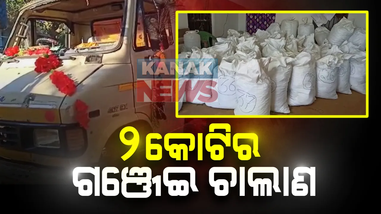  କୋରାପୁଟ ଜିଲ୍ଲାରେ ବେଧଡକ ଚାଲିଛି ଗଂଜେଇ ଚାଲାଣ : ଲମତାପୁଟ ପୋଲିସ ଜବତ କଲା ୨ କୋଟିରୁ ଅଧିକ ଟଙ୍କାର ଗଞ୍ଜେଇ ଜବତ