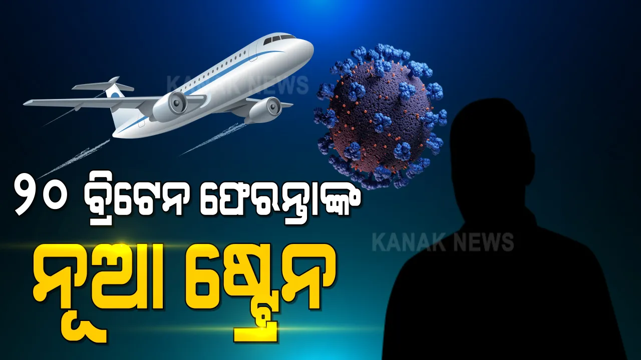  ଚିନ୍ତା ବଢାଇଲା ବ୍ରିଟେନ ଷ୍ଟ୍ରେନ : ବର୍ତ୍ତମାନ ସୁଦ୍ଧା ଭାରତ ଆସିଥିବା ୨୦ ଜଣ ଲଣ୍ଡନ ଫେରନ୍ତାଙ୍କ ଦେହରେ ଦେଖାଗଲା ଲକ୍ଷଣ