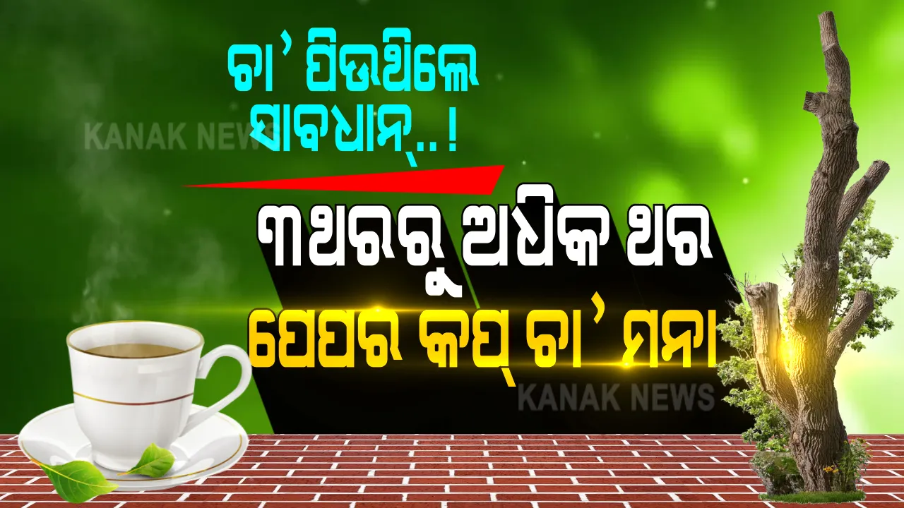  ଚା’ ପିଇବା ସମୟରେ ଆପଣ କରୁଛନ୍ତି କି ଏହି ୬ଟି ଭୁଲ୍ ! ରକ୍ତ ହୀନତା ସହ ହୋଇପାରନ୍ତି କ୍ୟାନସର ଭଳି ଘାତକ ରୋଗର ଶିକାର...!
