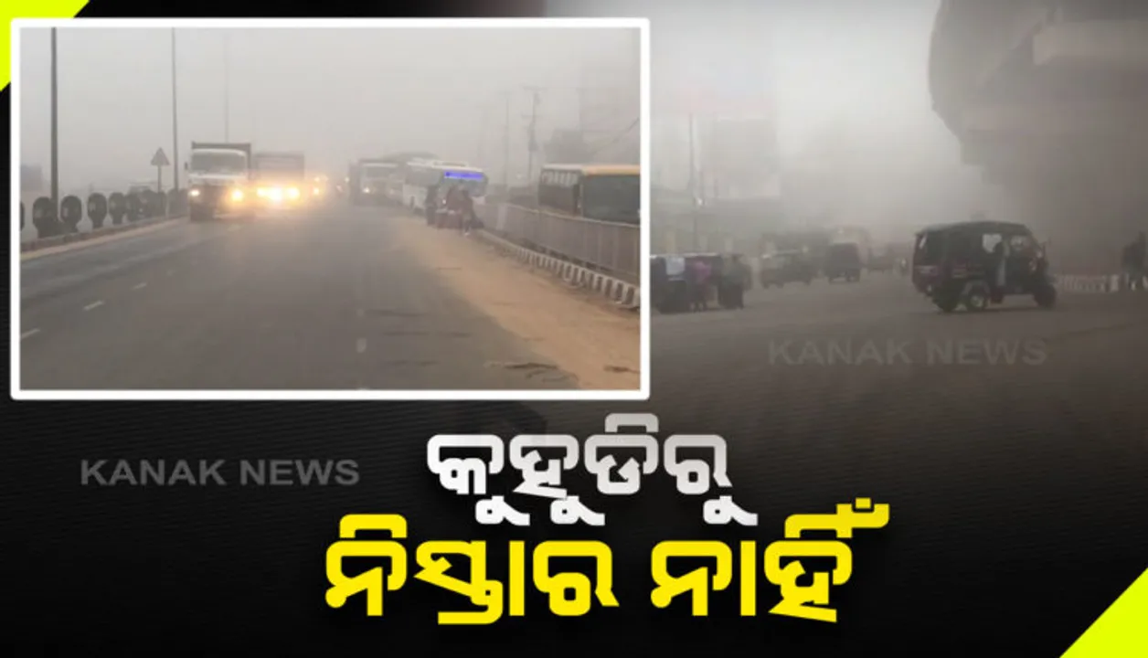  ୯ଯାଏଁ ପାଗରେ ହେବନି କୌଣସି ବି ପରିବର୍ତ୍ତନ । ୩ ଦିନ ପର୍ଯ୍ୟନ୍ତ ଓଡ଼ିଶାର ୮ ଜିଲ୍ଲାରେ ଘନ କୁହୁଡ଼ି ନେଇ ପାଣିପାଗ କେନ୍ଦ୍ରର ପୂର୍ବାନୁମାନ