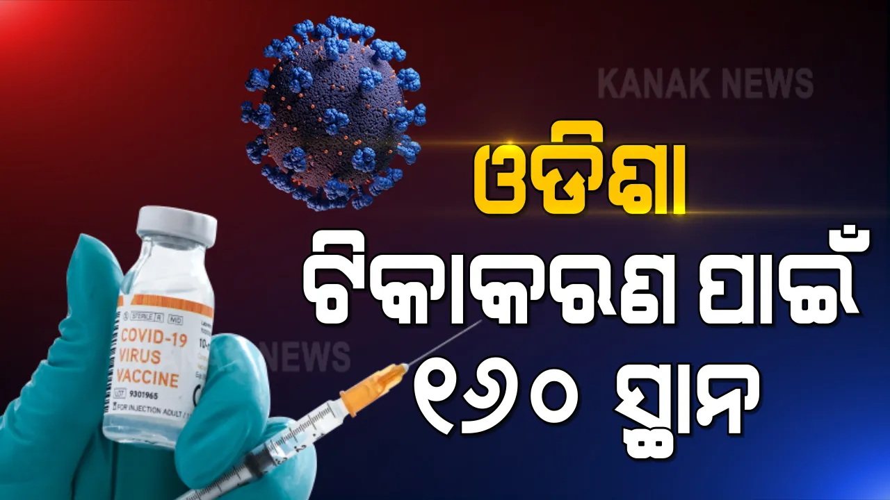  ରାଜ୍ୟରେ ୧୬୦ ସ୍ଥାନରେ ହେବ ଟିକାକରଣ । ସରକାରୀ ଡାକ୍ତରଖାନା ସହିତ ସିଏଚସି, ପିଏଚସି ଓ ଘରୋଇ ଡାକ୍ତରଖାନାରେ ଦିଆଯିବ ଟିକା, ଟିକାକରଣ ପାଇଁ ସରିଛି ସବୁ ପ୍ରସ୍ତୁତି ।