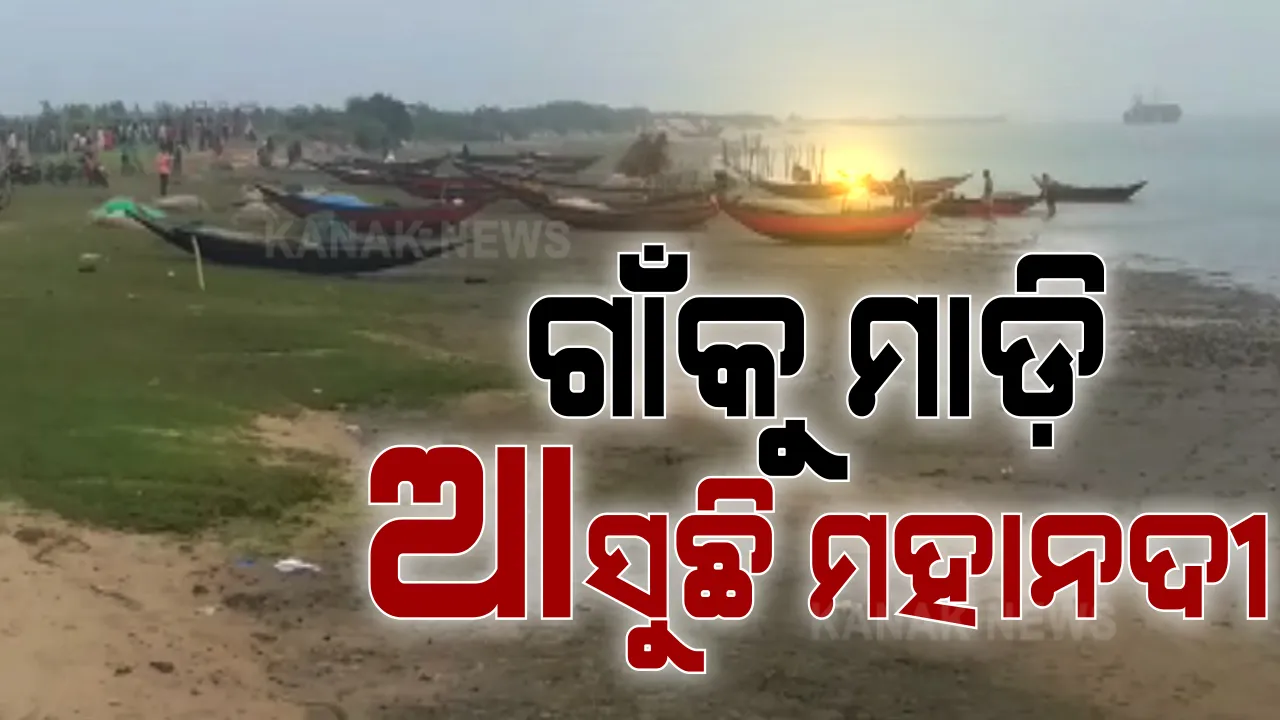  ଢେଉ ମାଡରେ ନଦୀ ବନ୍ଧରୁ ଖସୁଛି ଅତଡା । ନଦୀ ଗର୍ଭକୁ ଚାଲିଯାଉଛି ଚାଷଜମି ଓ ଲୁଣା ଜଙ୍ଗଲ । ଚିନ୍ତାରେ ମହାକାଳପଡାରୁ ନଈକୂଳିଆ ଗ୍ରାମବାସୀ ।