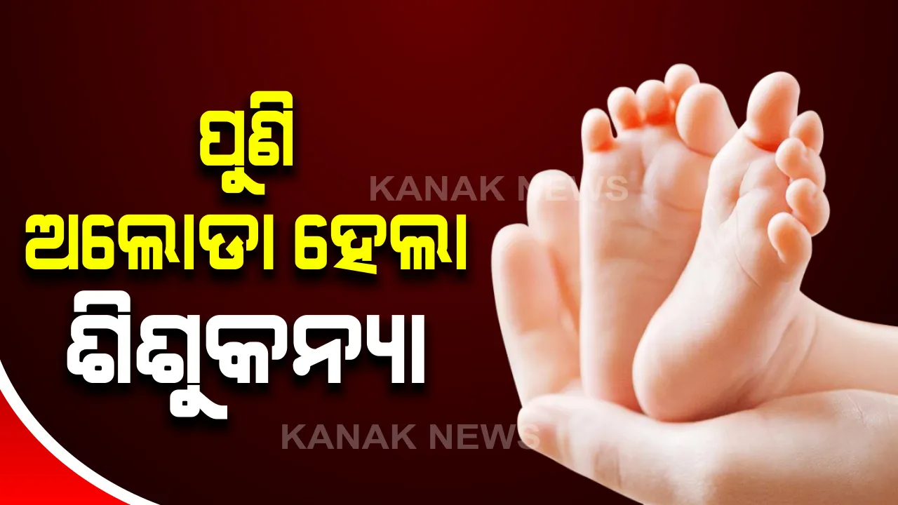  ପୁଣି ଅଲୋଡା ହେଲା ଶିଶୁ କନ୍ୟା : ନଦୀପଠା ନିକଟ ଜଙ୍ଗଲରୁ ନବଜାତକ ଶିଶୁକନ୍ୟା ଠାବ; କନ୍ୟାକୁ କୋଳେଇ ନେଲେ ଦିବ୍ୟାଙ୍ଗ ଯୁବକ