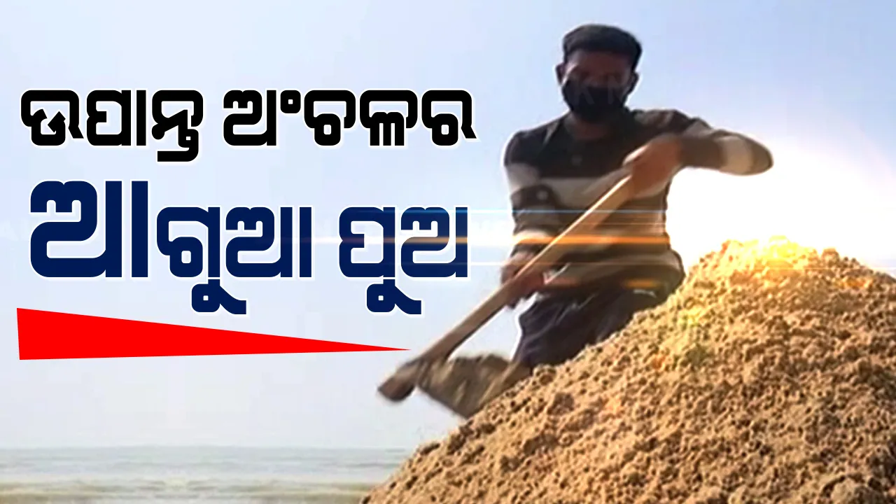  ବଣଜଙ୍ଗଲରେ ଧନୁତୀର ଧରି ବୁଲୁଥିବା କୋୟା ଯୁବକ ଏବେ ଯୁବ ବାଲୁକାଶିଳ୍ପୀ । କାଳିଆଧାମରେ ହୋଇଛନ୍ତି ସୁଦର୍ଶନଙ୍କ ଉତ୍ତମ ଶିଷ୍ୟ ।