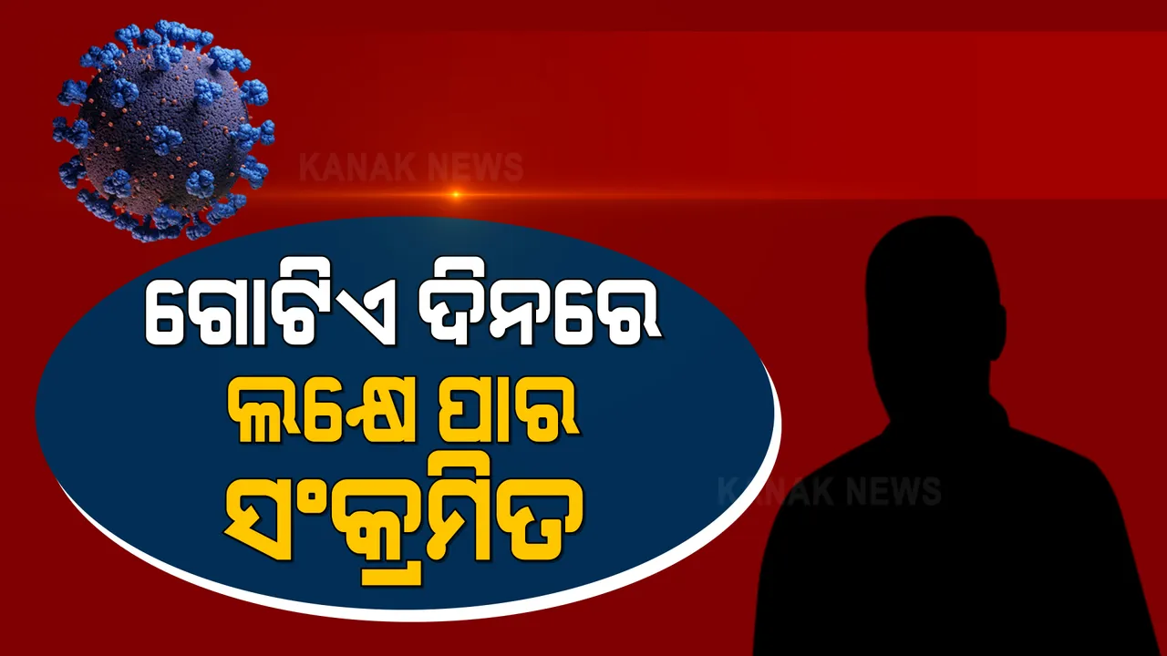  ସ୍ଥିତି ଅସମ୍ଭାଳ । ଗତ ୨୪ ଘଂଟାରେ ୧ ଲକ୍ଷ ପାର କଲା ସଂକ୍ରମିତଙ୍କ ସଂଖ୍ୟା । ୪୭୮ ଲୋକଙ୍କ ମୃତ୍ୟୁ
