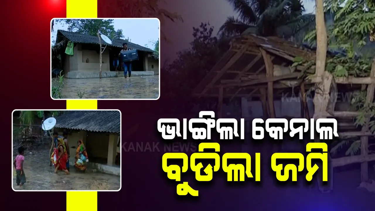  ମାଲକାନଗିରି ତାମସା ମେନ୍ କେନାଲ ଭୁଶୁଡିବାରୁ ସୃଷ୍ଟି ହେଲା କୃତ୍ରିମ ବନ୍ୟା : ଦୋରିଗୁଡା ଗାଁରେ ବ୍ୟାପକ କ୍ଷୟକ୍ଷତି, ଜଳମଗ୍ନ ହେଲା ଚାଷ ଜମି 