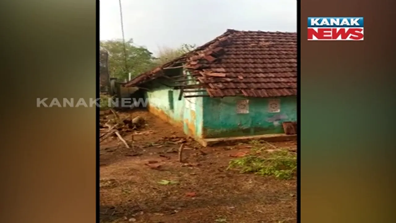  ରାଜ୍ୟର ବିଭିନ୍ନ ସ୍ଥାନରେ କାଳବୈଶାଖିର ତାଣ୍ଡବ : ଭାଙ୍ଗିଗଲା ଗଛ, ଉଡ଼ିଲା ଛପର, ବର୍ଷା-ପବନରେ ଏକାଧିକ ସ୍ଥାନରେ ଧାନ ଓ ଚାଉଳ ନଷ୍ଟ