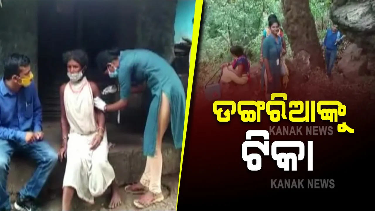  କରୋନା ସଂକ୍ରମିତ ଡଙ୍ଗରିଆଙ୍କୁ ଟିକାକରଣ : ନିୟମଗିରିରେ ରହୁଥିବା ଆଦିମ ଜନଜାତି କରୋନାରେ ସଂକ୍ରମିତ