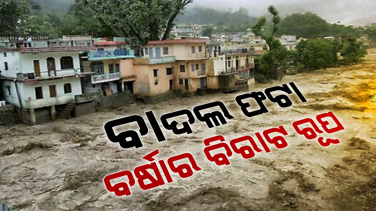  ହିମାଚଳ ପ୍ରଦେଶରେ ବାଦଲ ଫଟା ବର୍ଷା । ରାସ୍ତାରେ ବହିଲା ବନ୍ୟାପାଣି । ଭାସିଗଲା ଦୋକାନ ଘର ସହ ଏକାଧିକ କାର୍ ।