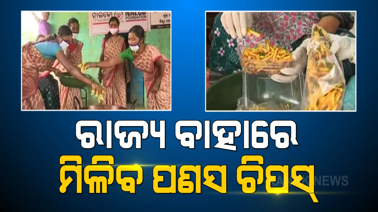  ରାଜ୍ୟ ଓ ରାଜ୍ୟ ବାହାରେ ମିଳିବ ମାଲକାନଗିରି ପଣସ ଚିପସ୍ । ୨୦ରୁ ଅଧିକ ସ୍ୱୟଂ ସହାୟକ ଗୋଷ୍ଠୀର ମହିଳା ନେଇଛନ୍ତି ତାଲିମ ।