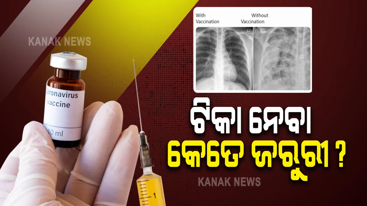  ଟିକା ନେବା କେତେ ଜରୁରୀ ? ଟିକା ନେବା ପରେ ଅଧିକ ସଂକ୍ରମିତ ହେଉନାହିଁ ଫୁସ୍ଫୁସ୍; ଅନ୍ତର୍ଜାତୀୟ ଖ୍ୟାତି ସମ୍ପନ୍ନ ସ୍ୱାସ୍ଥ୍ୟ ବିଶେଷଜ୍ଞ ଦେଖାଇଲେ ଚିତ୍ର