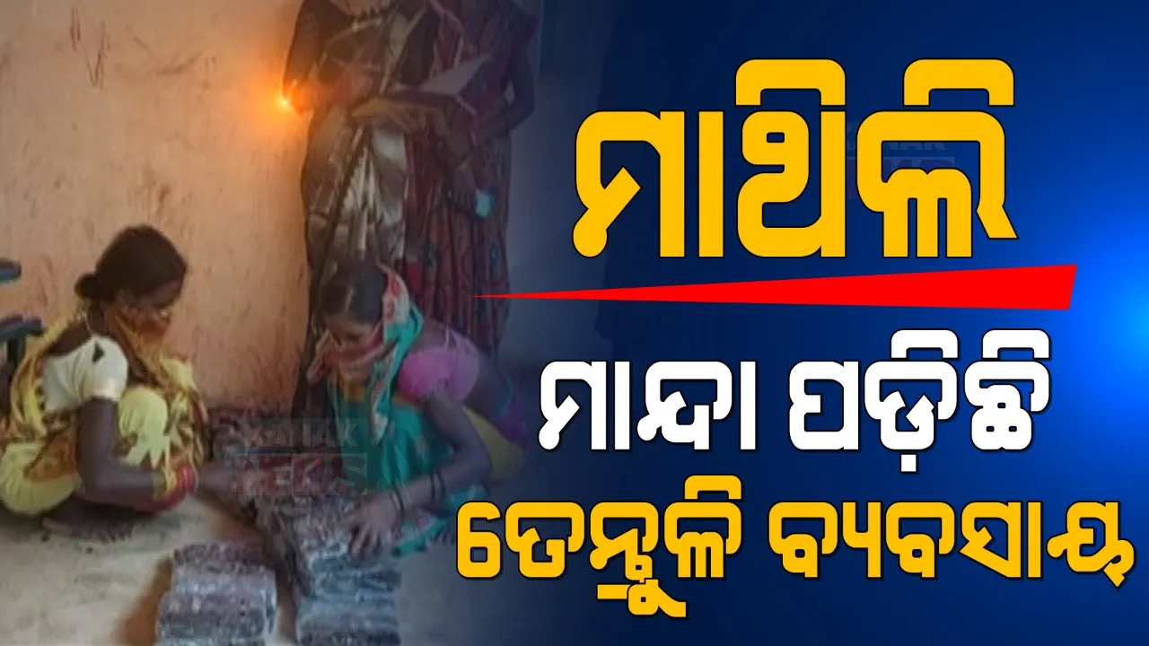  କରୋନା କାଳରେ ମାନ୍ଦା ପଡିଗଲା ତେନ୍ତୁଳି ବ୍ୟବସାୟ । ମାଥିଲି ବ୍ଲକ ଚେଡେଙ୍ଗା ପଂଚାୟତରେ ତେନ୍ତୁଳି ପ୍ରକ୍ରିୟାକରଣ ଆଦିବାସୀ ମହିଳାଙ୍କୁ ଦେଇଥିଲା ରୋଜଗାର