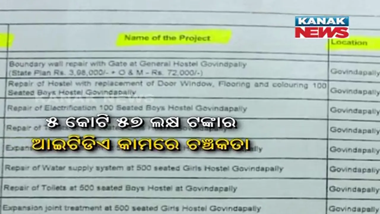  ବଡ଼ କାମକୁ ଭାଗ ଭାଗ କରି ବାଂଟି ନେଲେ । ପଛୁଆ ଅଂଚଳରୁ ଆସିଲା ଦୁର୍ନୀତିର ଆଉ ଏକ ଦସ୍ତାବିଜ୍