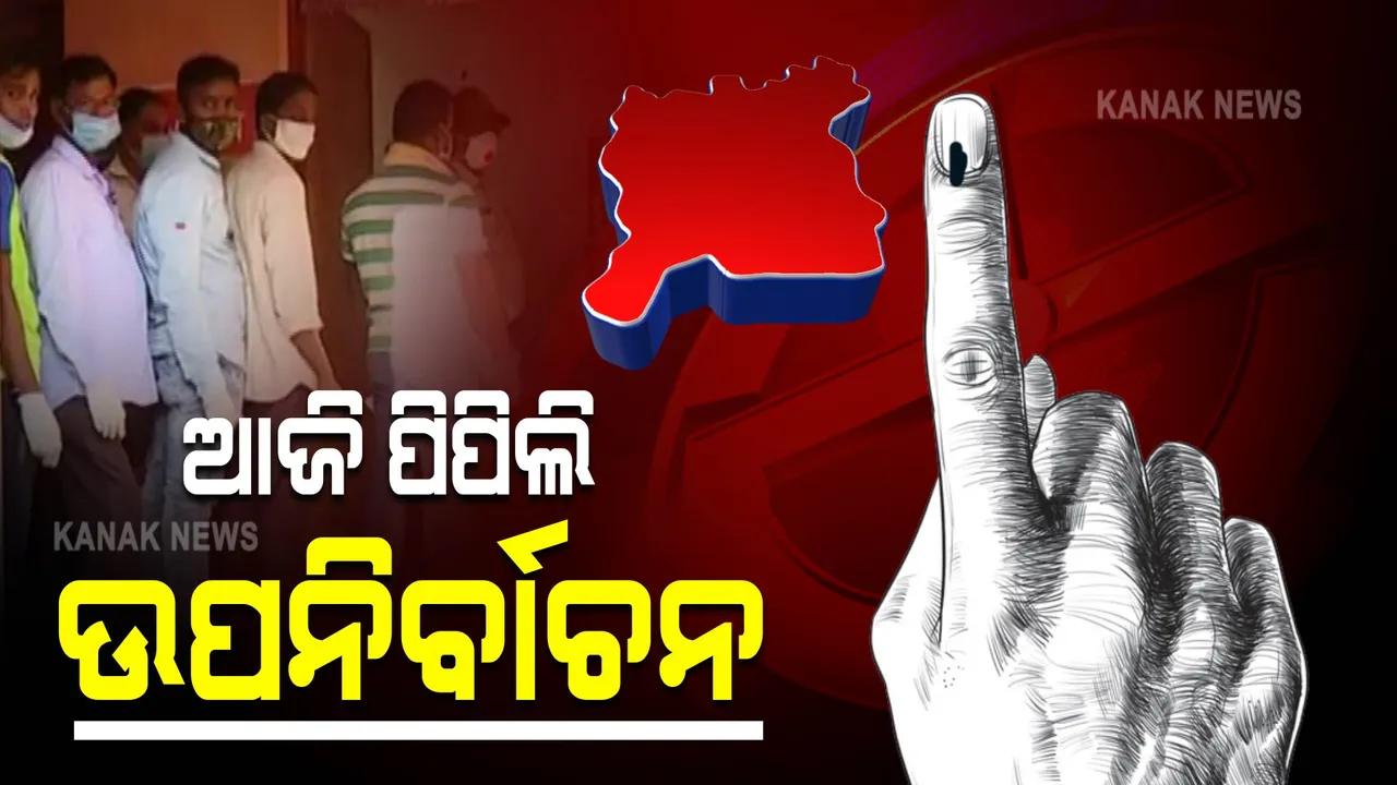  ଆଜି ପିପିଲି ଉପନିର୍ବାଚନ ପାଇଁ ଭୋଟ । ରୁଦ୍ର, ଆଶ୍ରିତ ଓ ବିଶ୍ୱକେଶନଙ୍କ ମଧ୍ୟରେ ଟକ୍କର