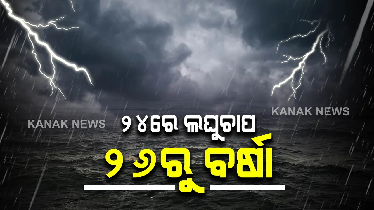  ମିଆଁମାର ଉପକୂଳରେ ସକ୍ରିୟ ଘୂର୍ଣ୍ଣିବଳୟ : କାଲି ସଂଧ୍ୟାରେ ନେବ ଲଘୁଚାପର ରୂପ, ପ୍ରଭାବରେ ପ୍ରବଳ ବର୍ଷା