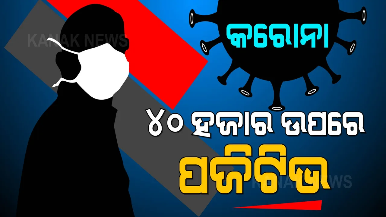  ଲଗାତାର ୪୦ ହଜାର ଉପରେ ଦେଶରେ ଦୈନିକ ସଂକ୍ରମଣ । ରାଜ୍ୟରେ କେତେ ଜାଣନ୍ତୁ...