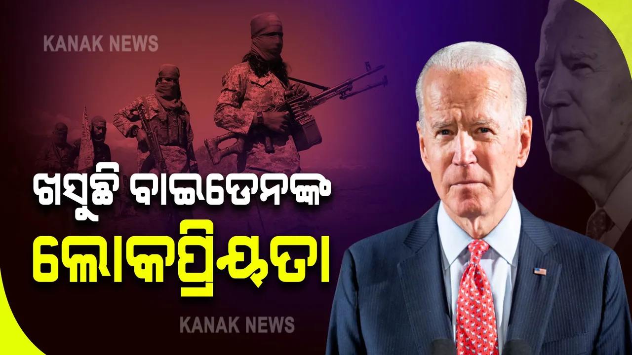  ଆଫଗାନିସ୍ତାନରୁ ସେନା ପ୍ରତ୍ୟାହାର ପରେ ରାଷ୍ଟ୍ରପତି ବାଇଡେନଙ୍କ ଉପରେ ତୁଟୁଛି ନାଗରିକଙ୍କ ବିଶ୍ୱାସ, ଆପ୍ରୁଭାଲ ରେଟିଂରେ ଅଶାତୀତ ଅବନତି