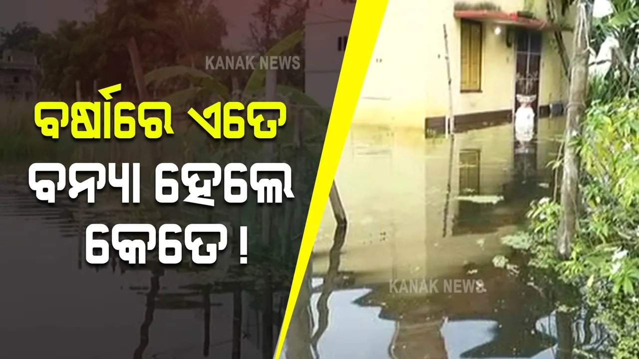  ରାସ୍ତା ଉପରେ ଆଣ୍ଠୁଏ ଉଚ୍ଚର ପାଣି । ଭୟ ଭିତରେ ଅଛନ୍ତି ପୁରୀ ଜିଲ୍ଲା ତଳିଆ ଅଞ୍ଚଳର ଲୋକେ