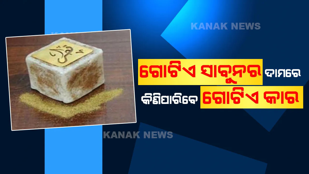  ସୁନା ଓ ହୀରାର ପାଉଡରେ ପ୍ରସ୍ତୁତ ହୋଇଛି ଏହି ସାବୁନ, ଗୋଟିଏ ସାବୁନର ଦାମରେ କିଣିପାରିବେ ଗୋଟିଏ କାର