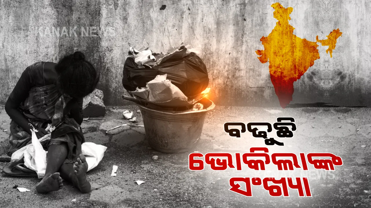  ଦେଶରେ ବଢୁଛି ଭୋକିଲାଙ୍କ ସଂଖ୍ୟା : ତାଲିକାରେ ପାକିସ୍ତାନ ତଳକୁ ଖସିଲା ଭାରତ
