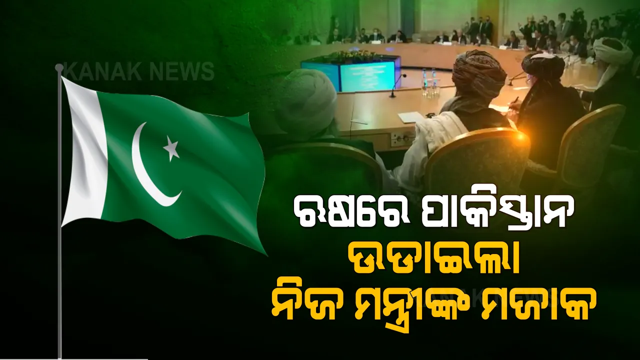  ବୈଠକରେ ମାଇକ ବନ୍ଦ କରିବାକୁ ଭୁଲିଗଲେ ପାକିସ୍ତାନ ଅଧିକାରୀ, ଋଷରେ ଉଡାଇଲେ ନିଜ ମନ୍ତ୍ରୀଙ୍କ ମଜାକ
