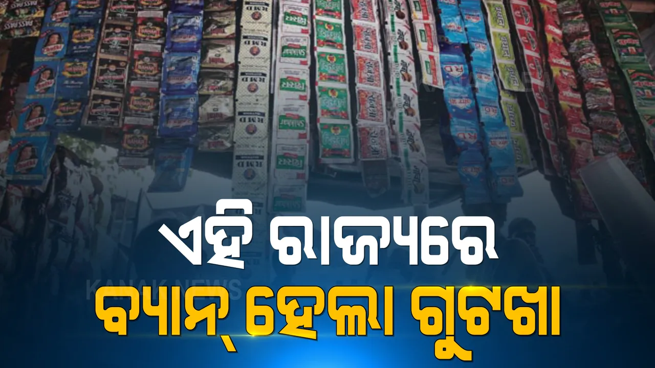  ଏହି ରାଜ୍ୟରେ ବ୍ୟାନ୍ ହେଲା ଗୁଟଖା-ତମ୍ବାକୁ । ନିୟମ ନମାନିଲେ ହେବ କଡା କାର୍ଯ୍ୟାନୁଷ୍ଠାନ