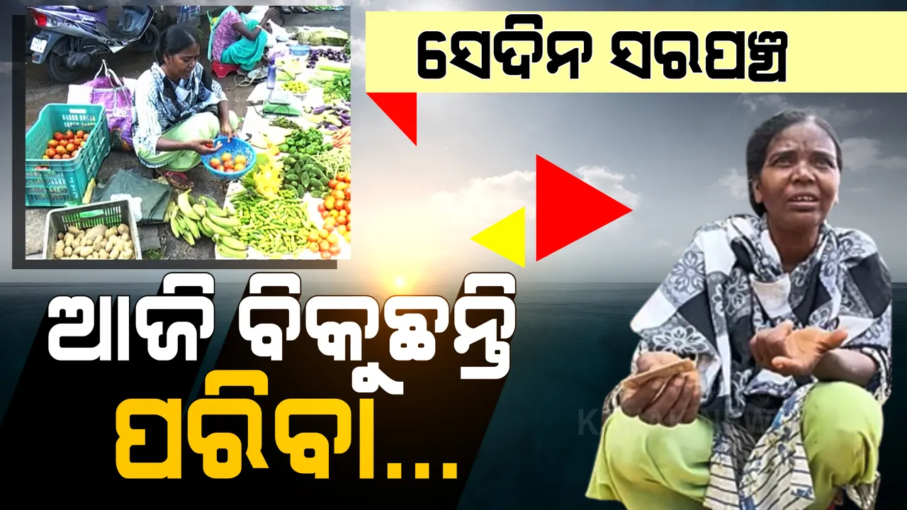  ରାଜନୀତିରୁ ରାସ୍ତାକଡ... ଦୁଇ ଦୁଇ ଥରର ସରପଞ୍ଚ , ଏବେ ପରିବା ବିକାଳୀ
