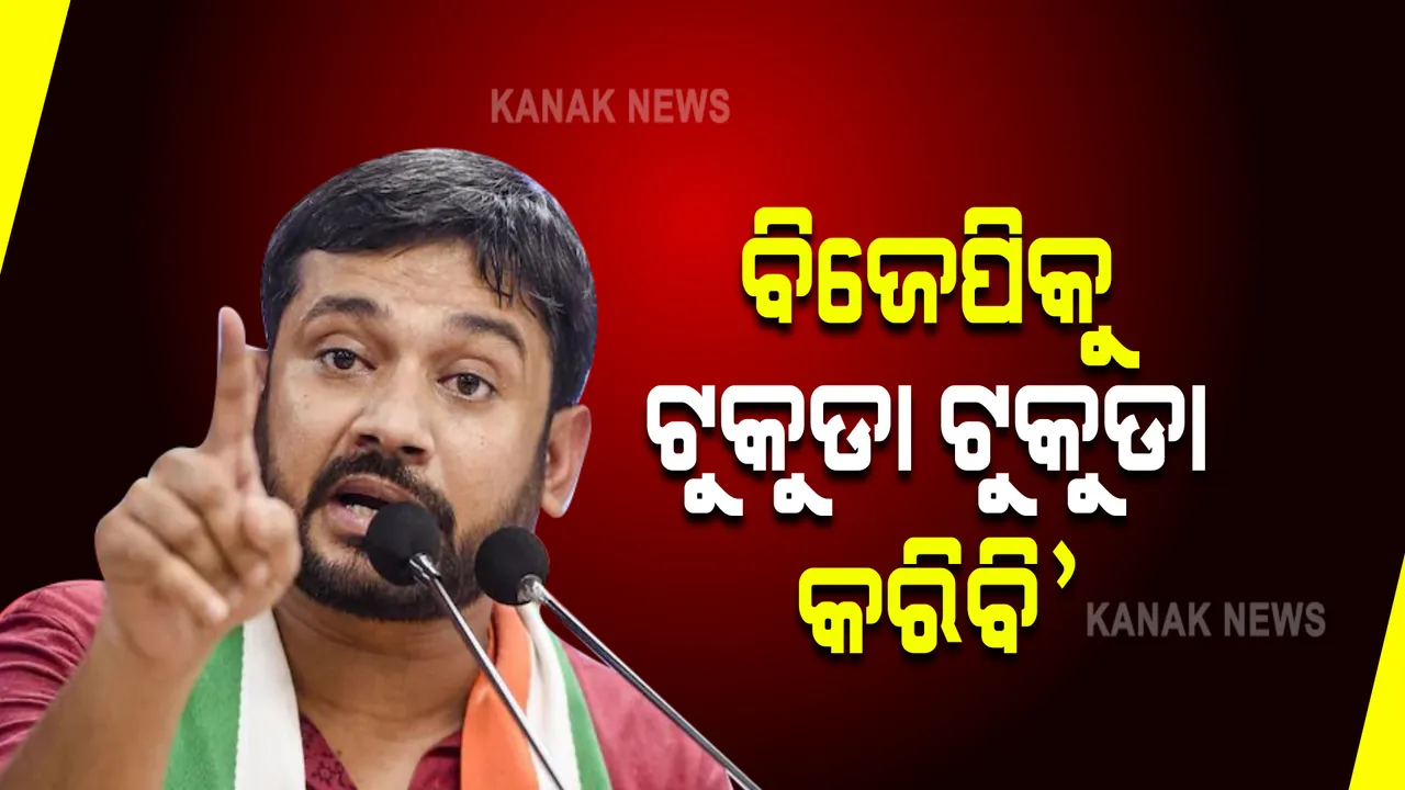  ବିଜେପିର ଟୁକୁଡା ଟୁକୁଡା କରିବୁ । ଜେଏନୟୁ ନଥିଲେ ମୁଁ ଦିଲ୍ଲୀର କେଉଁ ହୋଟେଲରେ ପ୍ଲେଟ ସଫା କରୁଥାନ୍ତି । କାହିଁକି ଏମିତି କହିଲେ କଂଗ୍ରେସ ନେତା କହ୍ନେୟା କୁମାର?