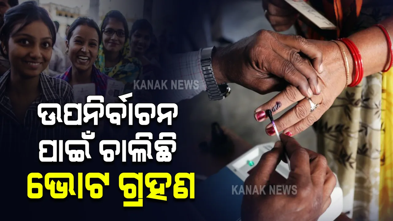  ୩ ଟି ଲୋକସଭା ଓ ୩୦ ଟି ବିଧାନ ସଭା ଉପନିର୍ବାଚନ ପାଇଁ ଚାଲିଛି ଭୋଟ ଗ୍ରହଣ, ନଭେମ୍ବର ୨ ତାରିଖକୁ ଗଣତି
