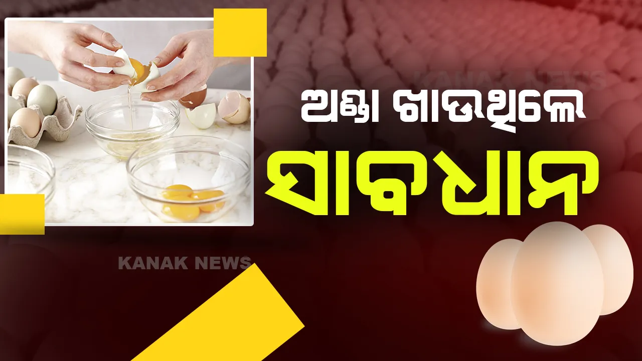  ଅଣ୍ଡା ଭାଙ୍ଗିବା ବେଳେ ଯଦି ଦେଖାଯାଏ ଏମିତି ରଙ୍ଗ । ତେବେ ହୋଇଯାନ୍ତୁ ସାବଧାନ, ଲୁଚିଥିବା ଭୂତାଣୁ ଆଣିପାରେ ରୋଗ