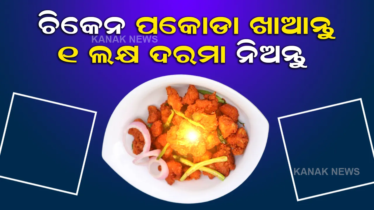  ଏହି କମ୍ପାନୀ ଦେଉଛି ଏମିତି ସୁଯୋଗ । ଚିକେନ ପକୋଡା ଖାଆନ୍ତୁ, ବଦଳରେ ୧ ଲକ୍ଷ ଟଙ୍କା ଦରମା ନିଅନ୍ତୁ