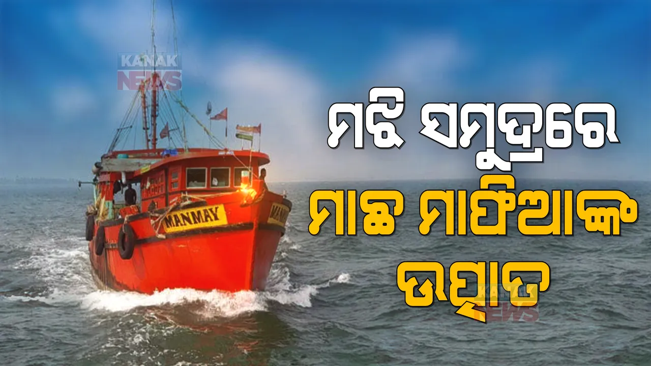  ସମୁଦ୍ରରେ ମାଛ ମାଫିଆଙ୍କ ଉତ୍ପାତ । ପାଟ୍ରୋଲିଂ ବେଳେ ବନ ବିଭାଗର ଟ୍ରଲରକୁ ସମୁଦ୍ରରେ ବୁଡାଇ ଦେବାକୁ କଲେ ଉଦ୍ୟମ, କର୍ମଚାରୀଙ୍କୁ କଲେ ମରଣାନ୍ତକ ଆକ୍ରମଣ ।
