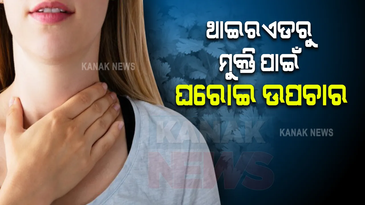  ଥାଇରଏଡରୁ ସହଜରେ ମୁକ୍ତି ପାଆନ୍ତୁ  । ଆପଣାନ୍ତୁ ଏହି ଘରୋଇ ଉପଚାର ।