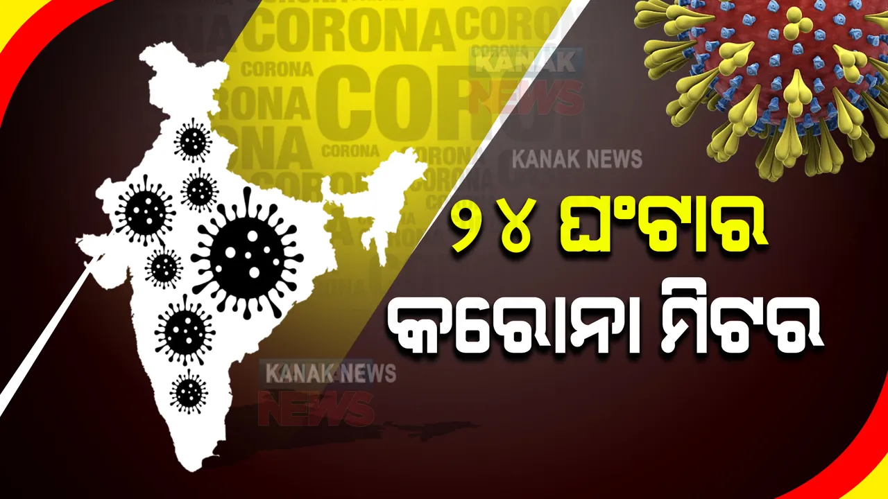  ଦେଶରେ ୨୪ ଘଂଟା ଭିତରେ ୮୮୯୫ ନୂଆ ଆକ୍ରାନ୍ତ ଚିହ୍ନଟ : ୯୯, ୧୫୫ ସକ୍ରିୟ ସଂକ୍ରମିତ