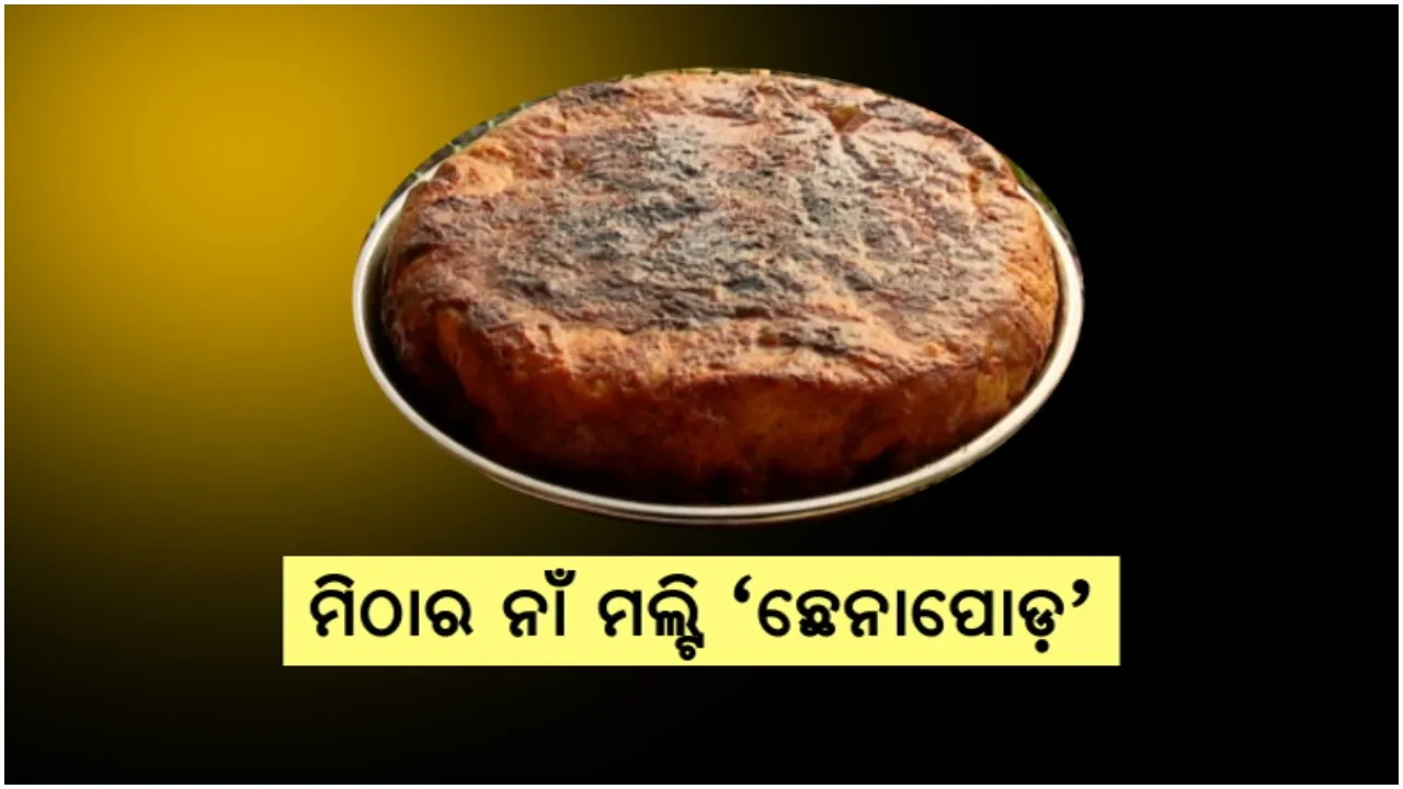  ଓଡ଼ିଆ ଝିଅ ନୀଳିମା ପାତ୍ରଙ୍କ ହର୍ବାଲ ଛେନାପୋଡ଼: ତୁଳସୀ, ପୋଦିନା, ବିଟ୍, ଗାଜର ଓ ଡ୍ରାଏ ଫ୍ରୁଟ୍ସ ପକାଇ ପ୍ରସ୍ତୁତ ହେଉଛି ଛେନାପୋଡ଼