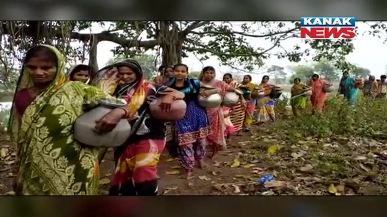  ପାଣି ନାହିଁ ତ ଭୋଟ ନାହିଁ : ଜଳ ପାଇଁ ଅଭିଶପ୍ତ ଜୀବନ କାଟୁଛନ୍ତି ବୋଲଗଡ଼ ଗର୍ଭଣିପଡ଼ାର ୬୦ରୁ ଅଧିକ ପରିବାର