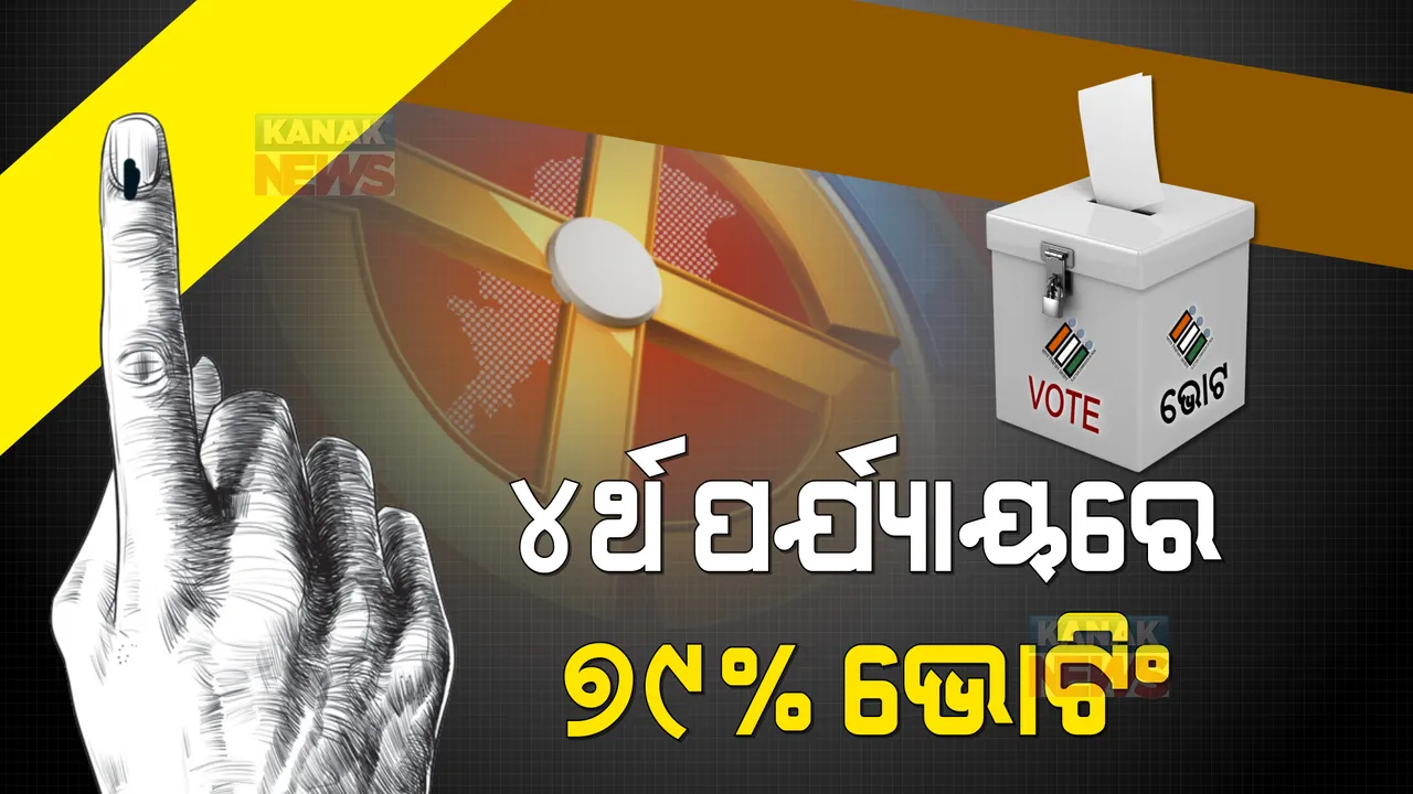  ପଞ୍ଚାୟତ ନିର୍ବାଚନ : ଚତୁର୍ଥ ପର୍ଯ୍ୟାୟରେ ରେକର୍ଡ ୭୯% ମତଦାନ; ସୁବର୍ଣ୍ଣପୁରରେ ସର୍ବାଧିକ ୮୬ %ରୁ ଅଧିକ ଭୋଟିଂ, ପୁଣି ଗଂଜାମରେ ସର୍ବନିମ୍ନ ମତଦାନ