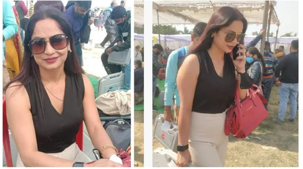  ନୂଆ ଲୁକରେ ନଜର ଆସିଲେ ଏହି ପୋଲିଂ ଅଫିସର, ୨୦୧୯ ଭୋଟ ବେଳେ ଫଟୋ ହୋଇଥିଲା ଭାଇରାଲ