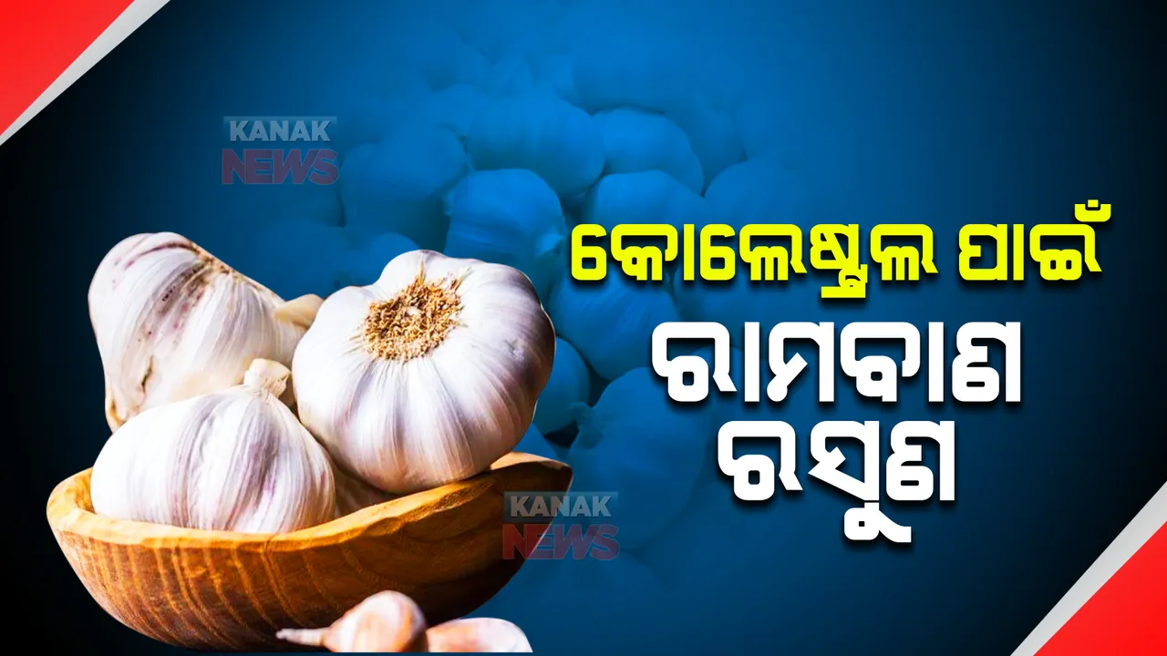  କୋଲେଷ୍ଟ୍ରଲ ପାଇଁ ରାମବାଣ ରସୁଣ । ଏଭଳି ସେବନ କଲେ ଦିନକୁ ୧୦% କମିଥାଏ କୋଲେଷ୍ଟ୍ରଲ