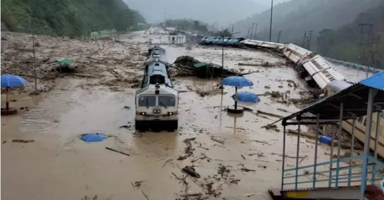  ଆସାମରେ ପ୍ରବଳ ବନ୍ୟା । ୭ ଜିଲ୍ଲାର ୫୭ ହଜାର ପ୍ରଭାବିତ । ଟ୍ରେନରୁ ପାସେଞ୍ଜର ଏୟାରଲିଫ୍ଟ । 