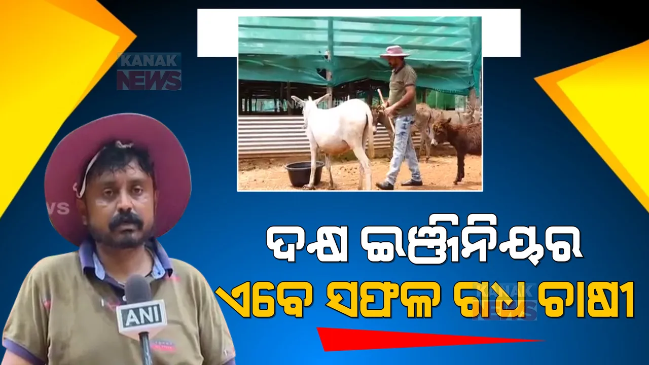  ଉଚ୍ଚ ଦରମା, ହାଇପ୍ରୋଫାଇଲ ଚାକିରି ଭଲଲାଗିଲାନି। ଏସବୁ ଛାଡି ଗଧଚାଷ କଲେ ଯୁବ ଇଞ୍ଜିନିୟର।